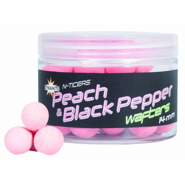 Dynamite Baits N-Ticers Pop-up Peach & Black Pepper Wafters